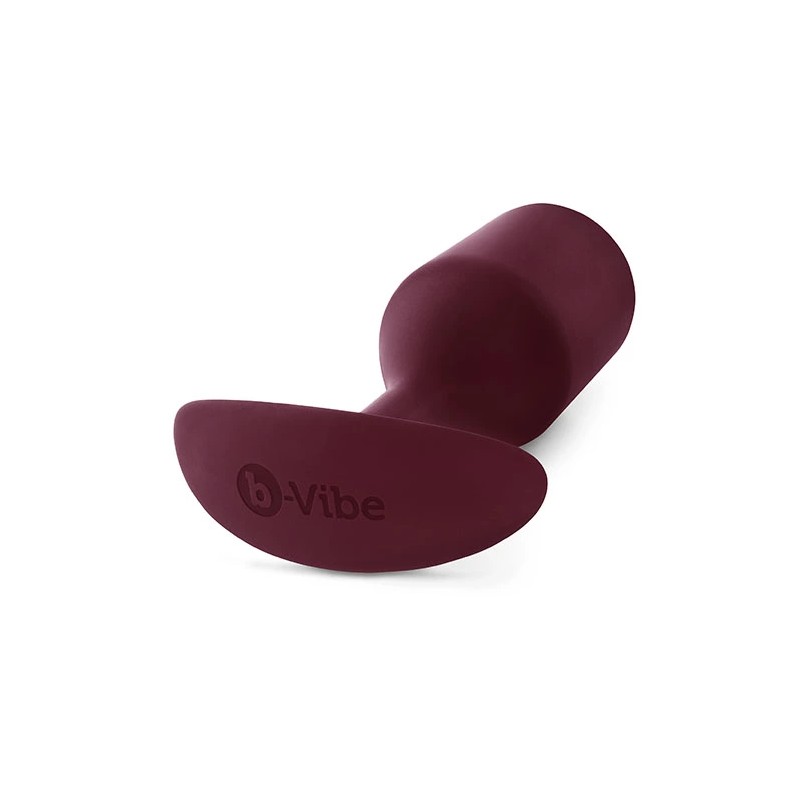 Plug analny - B-Vibe Snug Plug 5 Dark Red